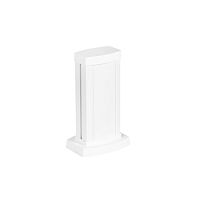Универсальная мини-колонна алюминиевая с крышкой из алюминия 1 секция, высота 0,3 метра, цвет белый | код 653100 |  Legrand